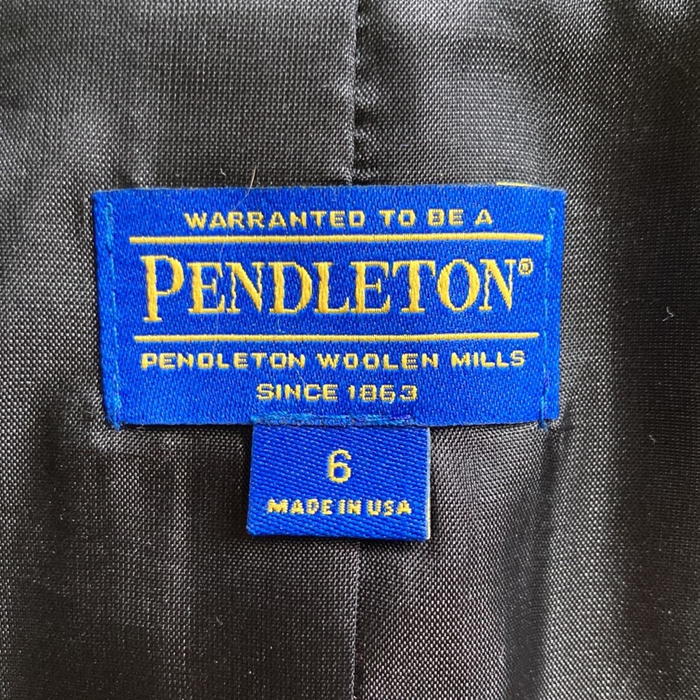 Pendleton Plaid Blazer - image 3